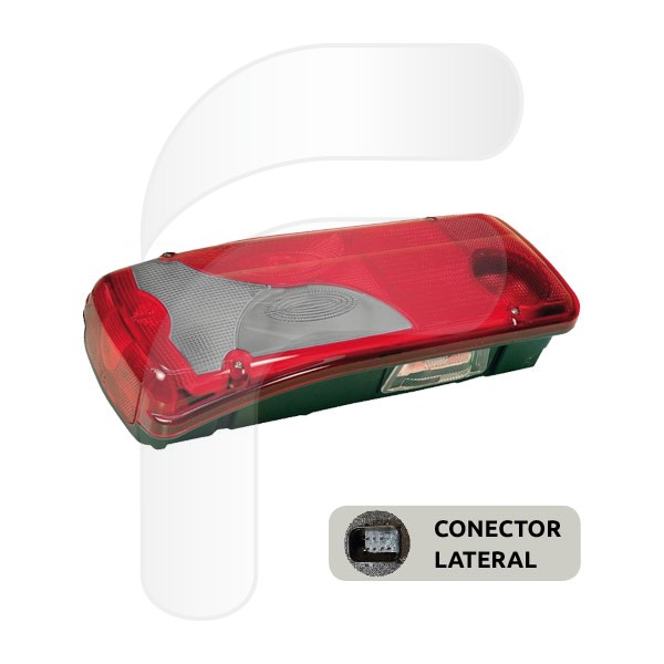 REAR LAMPS REAR LAMPS WITHOUT TRIANGLE CON CONNECTOR LATERAL LC8 LEFT